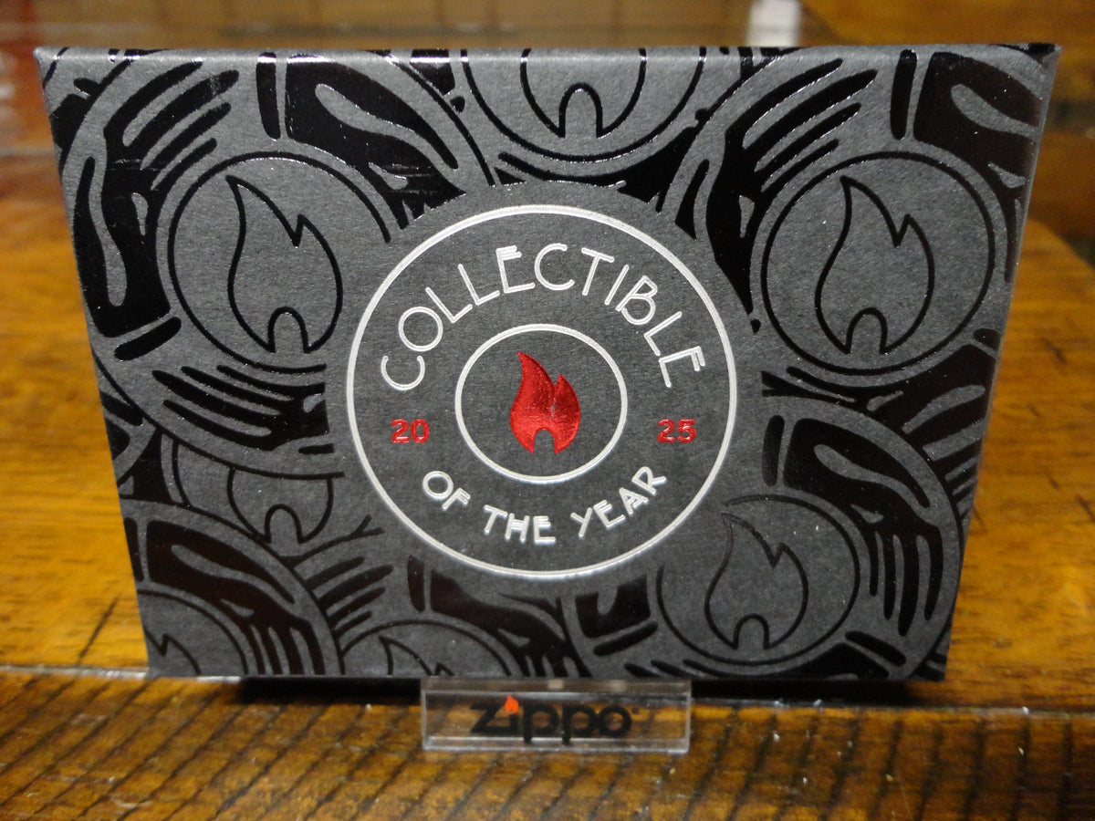 2025 ZIPPO COLLECTIBLE OF THE YEAR KEEPER OF THE FLAME ARMOR ZIPPO LIGHTER