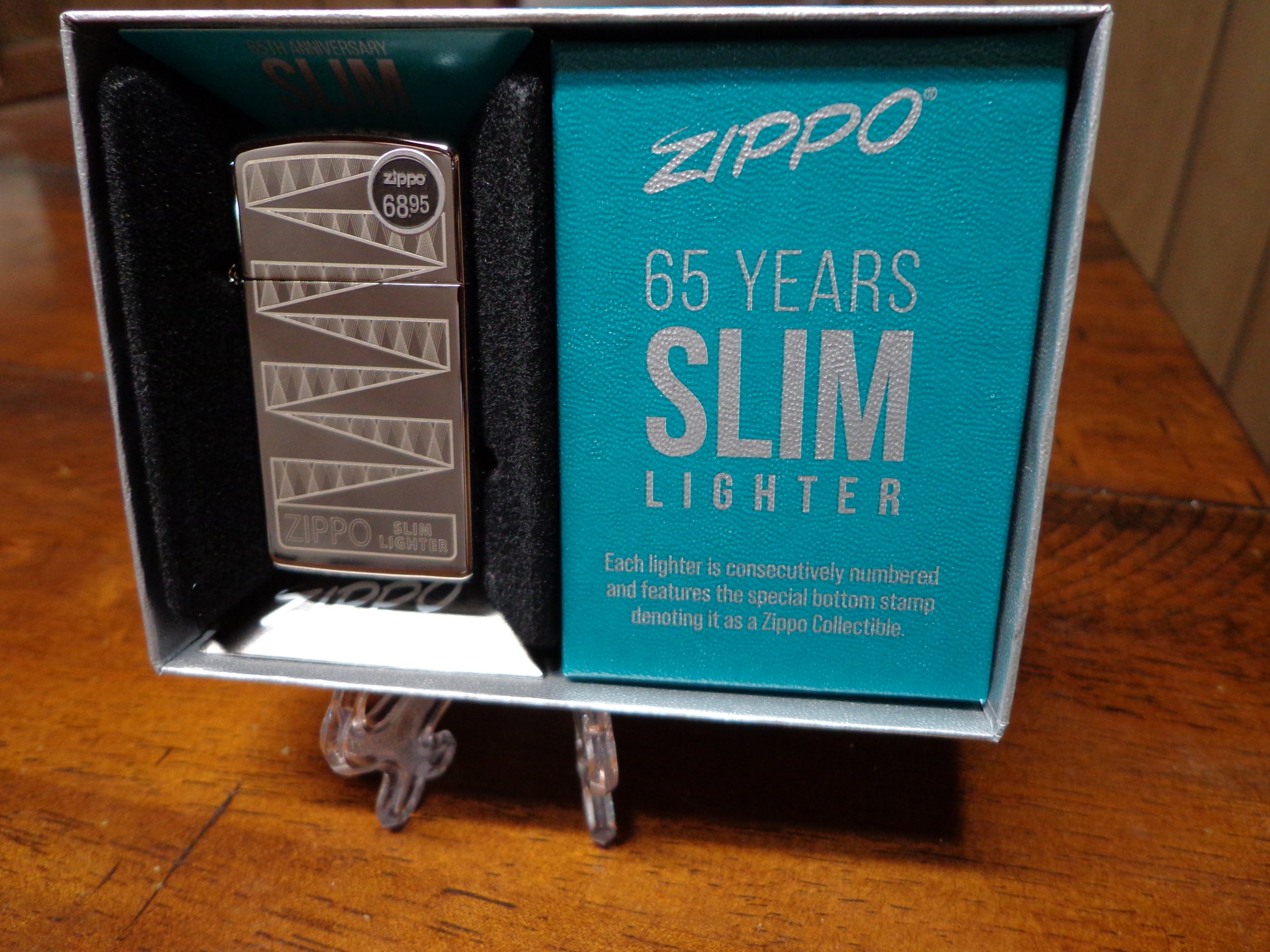 65th Anniversary of the Zippo Slim Lighter Limited Edition 12,000 -