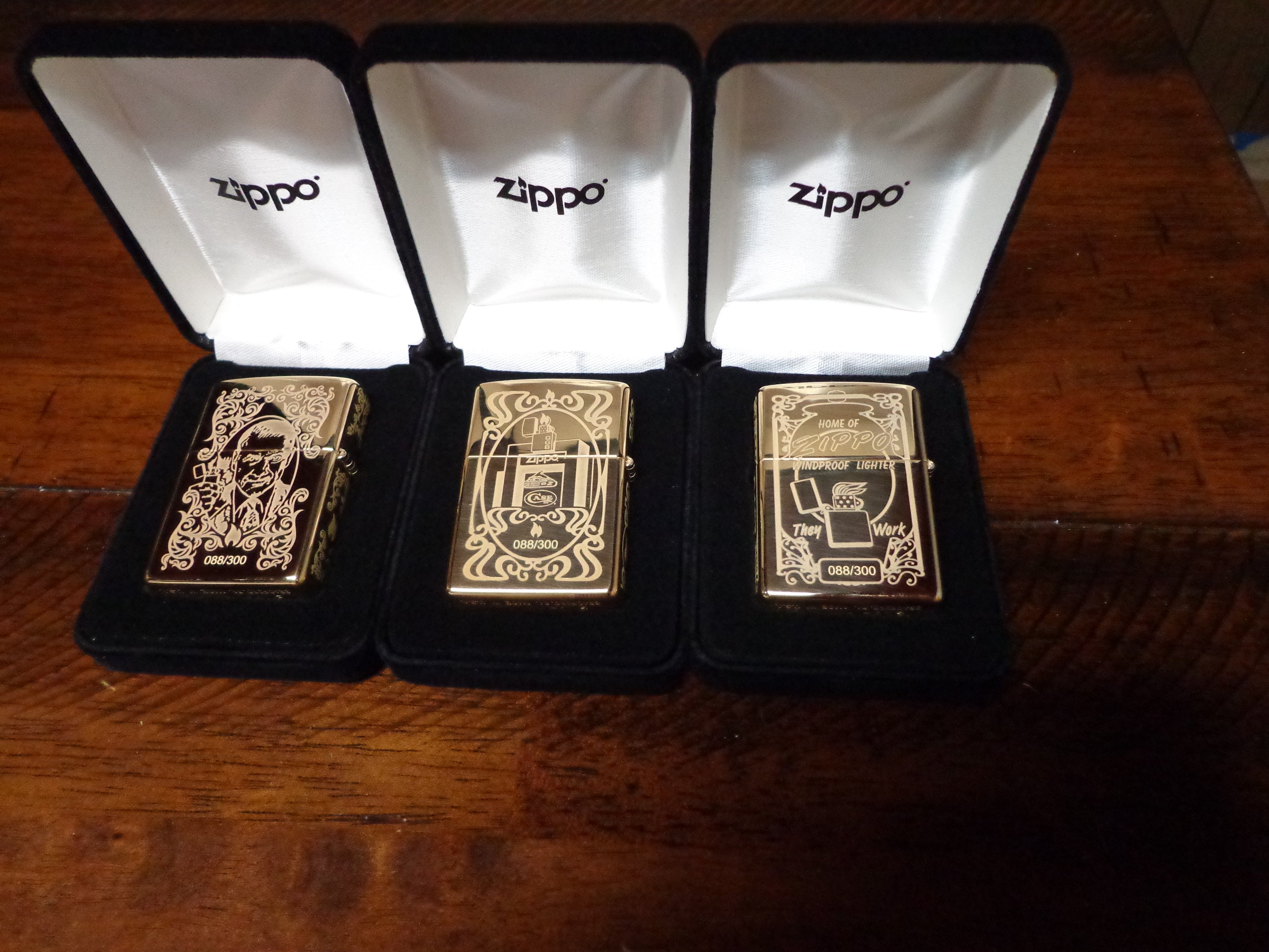 New Zippo Reinspire 3 Lighter set all 3 pieces with matching