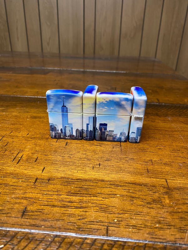 540 NYC Landscape One World Trade Center Freedom Tower design Zippo Lighter