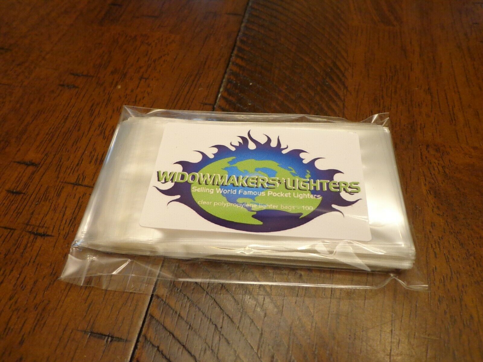 100 FULL SIZE LIGHTER STORAGE BAGS RESEALABLE PACK OF 100 BAGS WIDOWMAKER