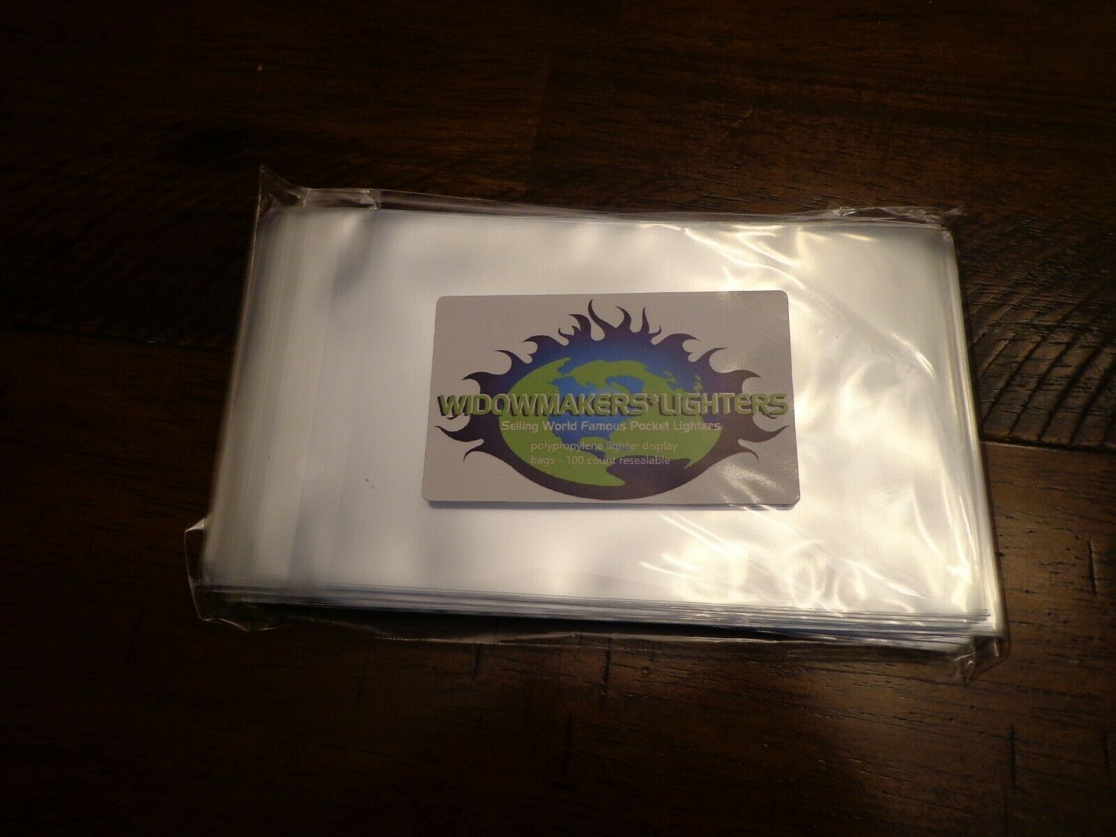 100 LIGHTER STORAGE BAGS FITS OVER DISPLAY BOX RESEALABLE PACK OF 100 BAGS